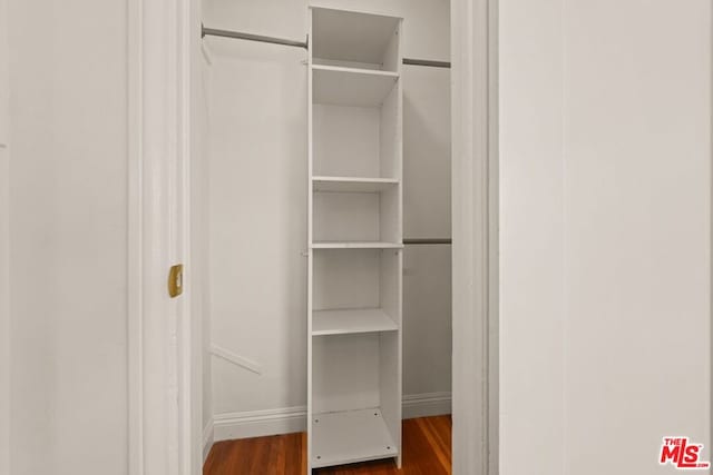 view of closet