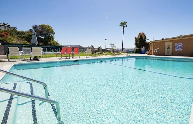 view of swimming pool