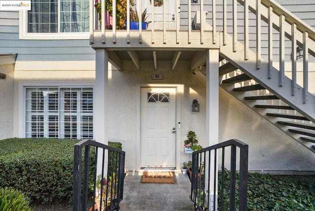 view of property entrance