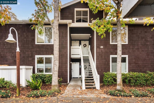 view of townhome / multi-family property