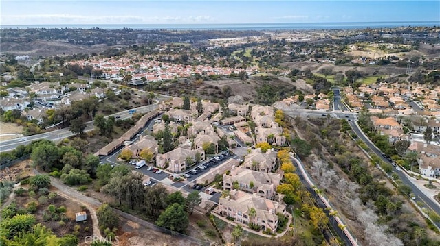 bird's eye view featuring a residential view