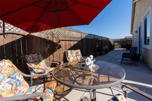 view of patio / terrace