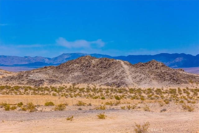 view of mountain feature