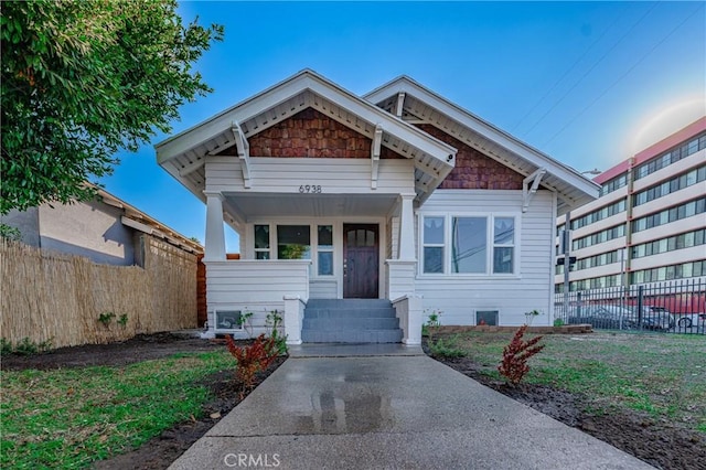 view of craftsman-style home