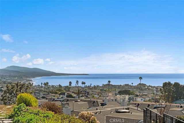 33611 Dana Vista Dr Unit 31, Dana Point, CA 92629 - water view with a mountain backdrop