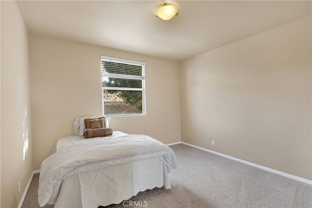 bedroom featuring carpet floors