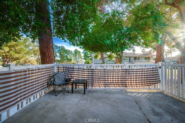 view of patio