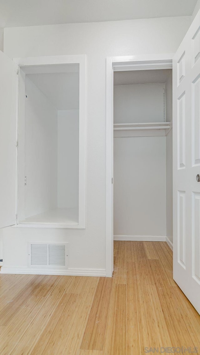 view of closet