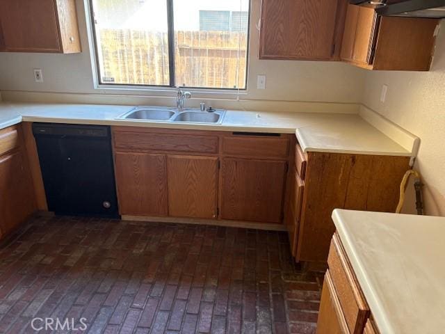 kitchen with dishwasher and sink