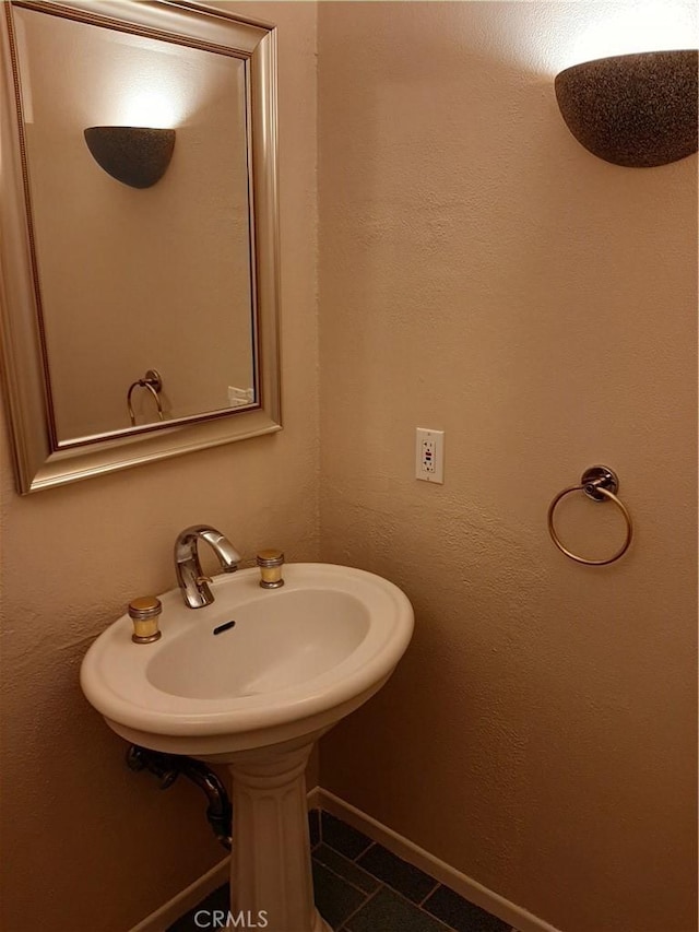 bathroom featuring tile patterned floors