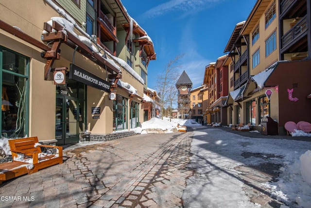 view of street