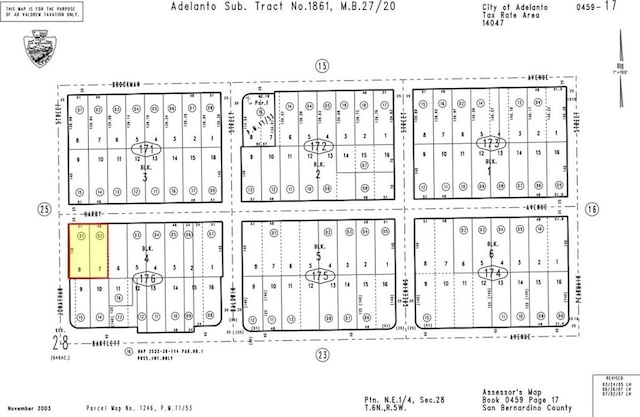 0 Brockman Ave, Adelanto, CA 92301