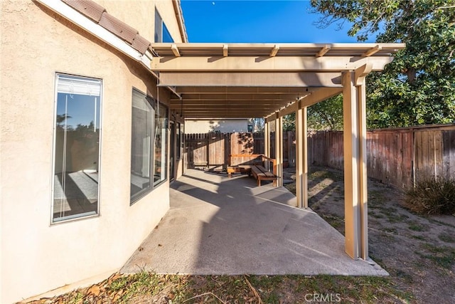 view of patio / terrace