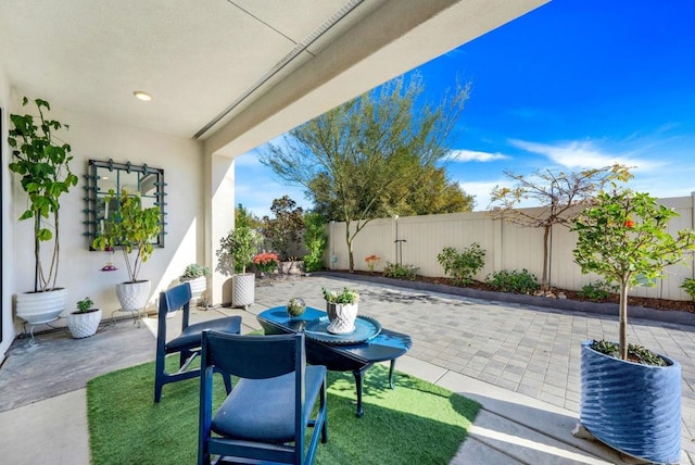 view of patio / terrace