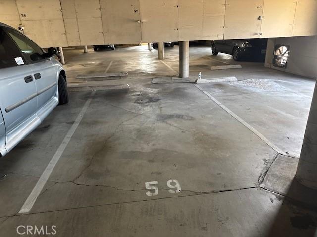 view of parking deck