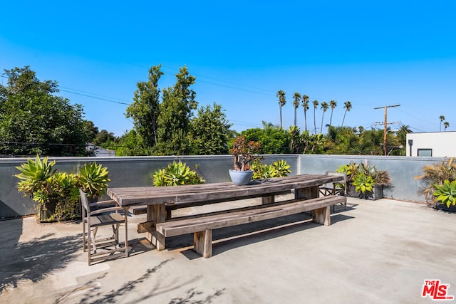 view of patio