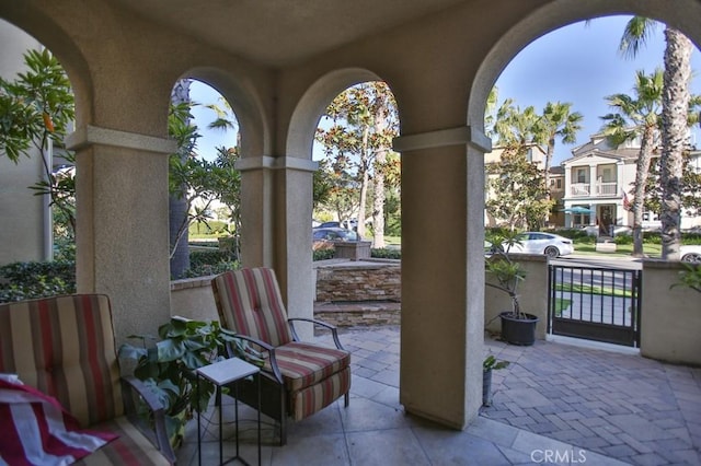 view of patio