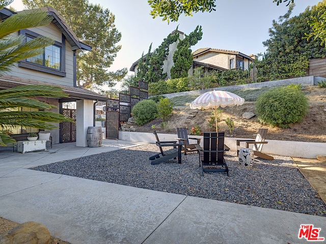 view of patio