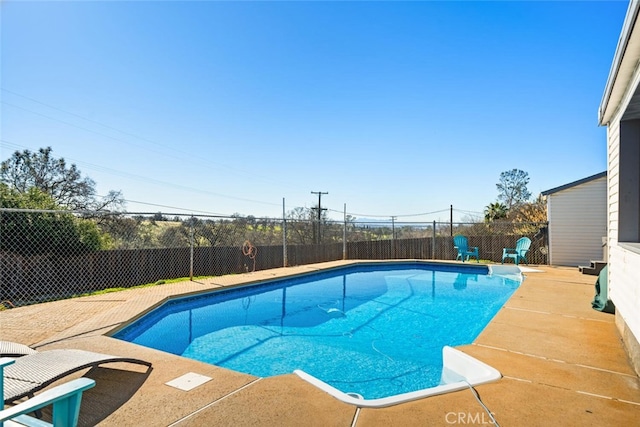 view of pool