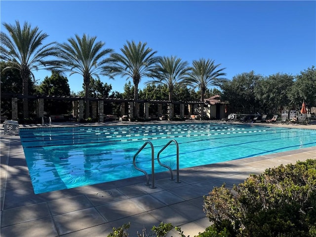 view of swimming pool