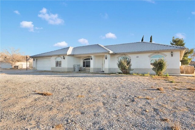 ranch-style house with a garage