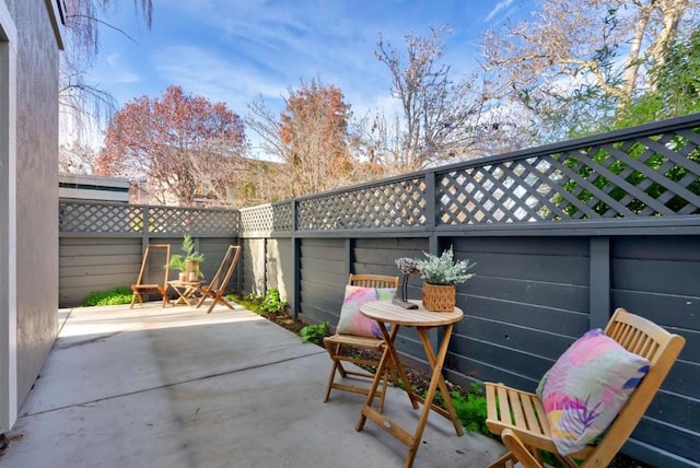 view of patio / terrace