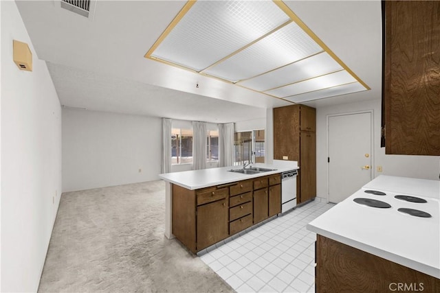 kitchen featuring sink and dishwasher