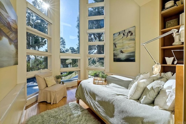 sunroom with a healthy amount of sunlight