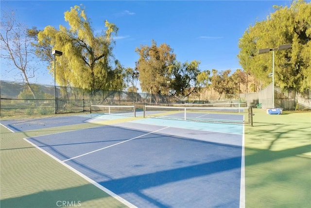 view of sport court featuring basketball court