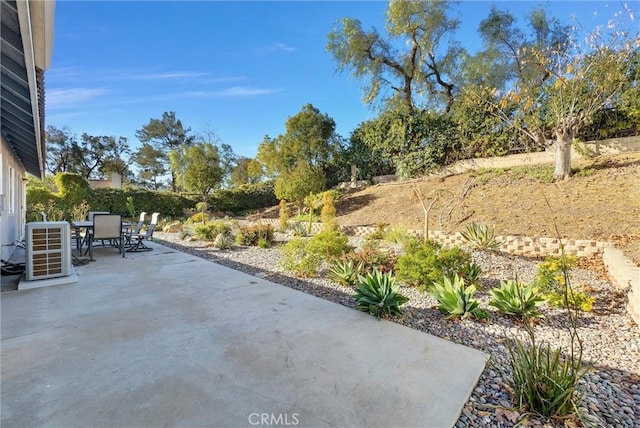 view of patio / terrace featuring cooling unit