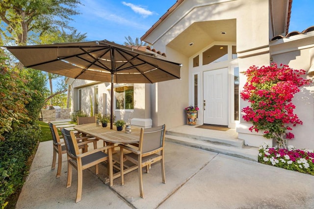 view of patio / terrace