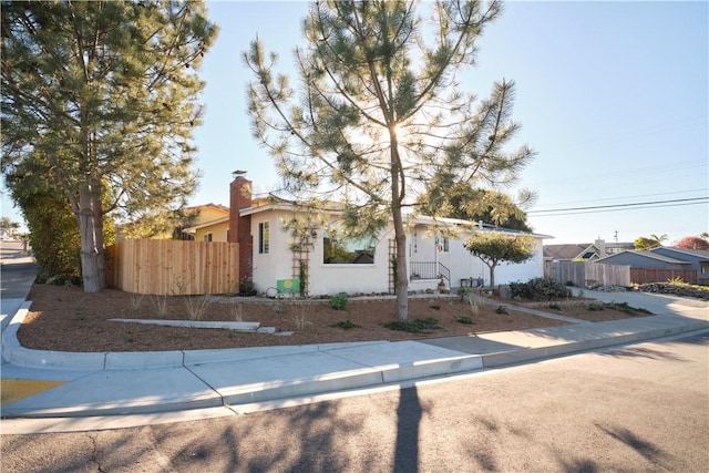 view of ranch-style home