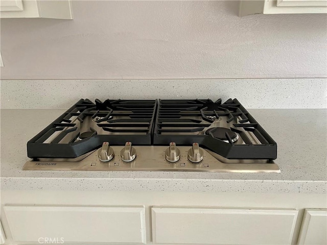 room details featuring stainless steel gas cooktop