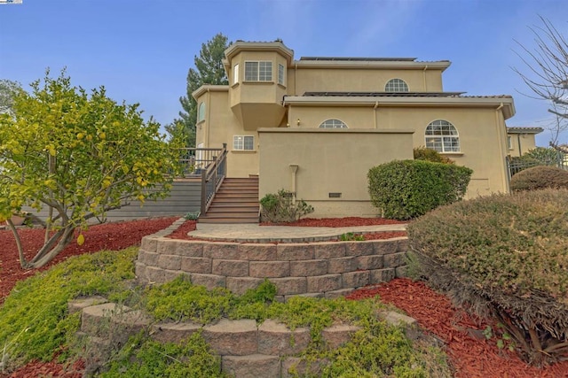 view of rear view of house