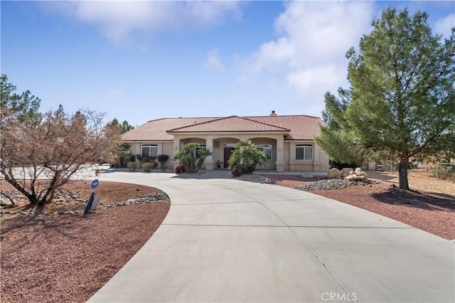 view of mediterranean / spanish-style home