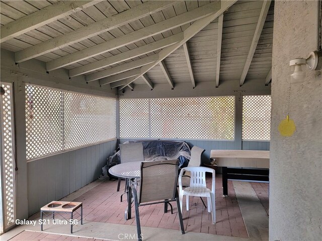 view of patio / terrace with a gazebo