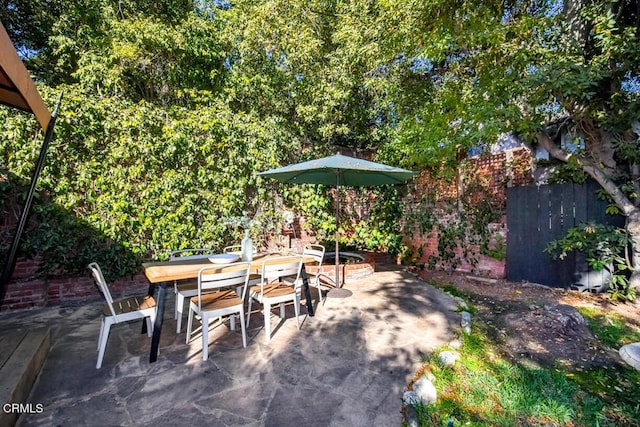 view of patio / terrace