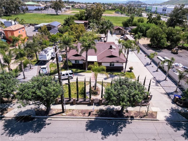 bird's eye view