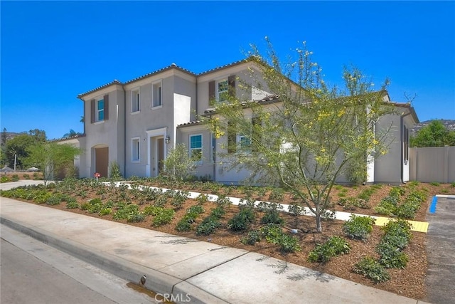 view of mediterranean / spanish house