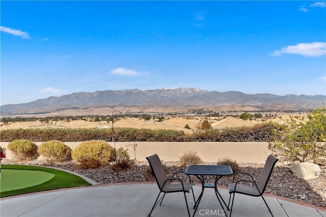 property view of mountains