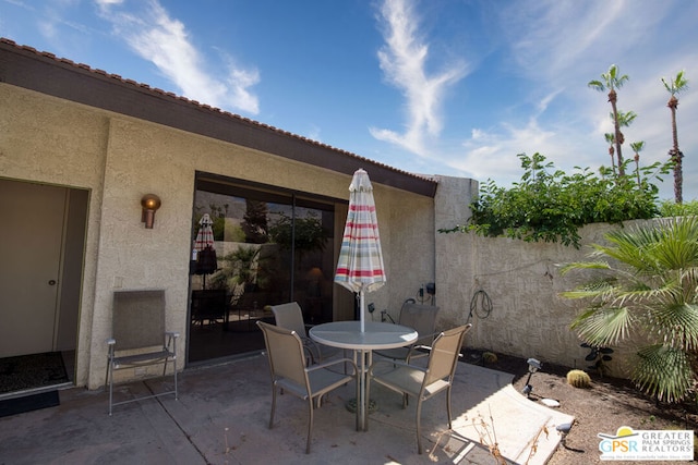 view of patio / terrace