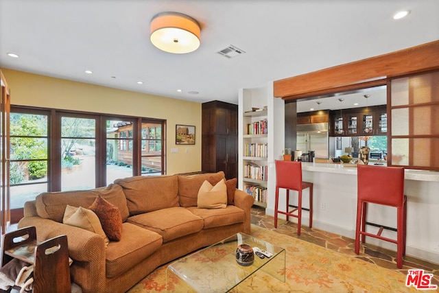 view of living room