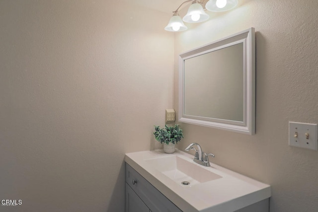 784 Seawind Way, Port Hueneme, CA 93041 - bathroom with vanity and a chandelier