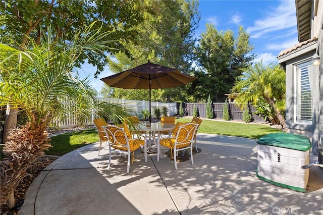 view of patio / terrace