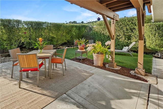 view of patio / terrace