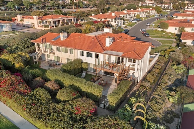 6527 Sandy Point Ct, Rancho Palos Verdes, CA 90275 - aerial perspective of suburban area