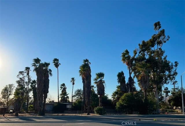 view of road