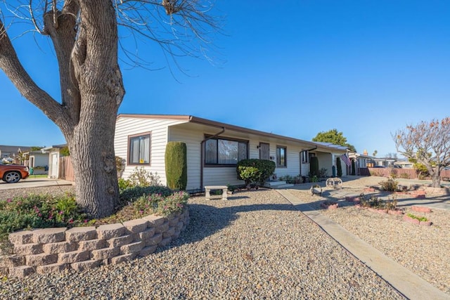 view of ranch-style house