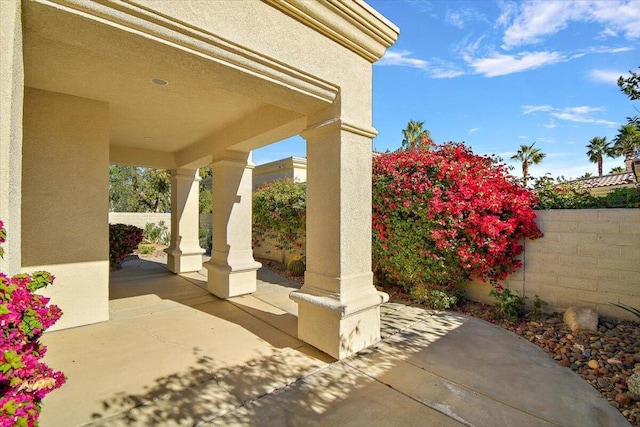 view of patio / terrace