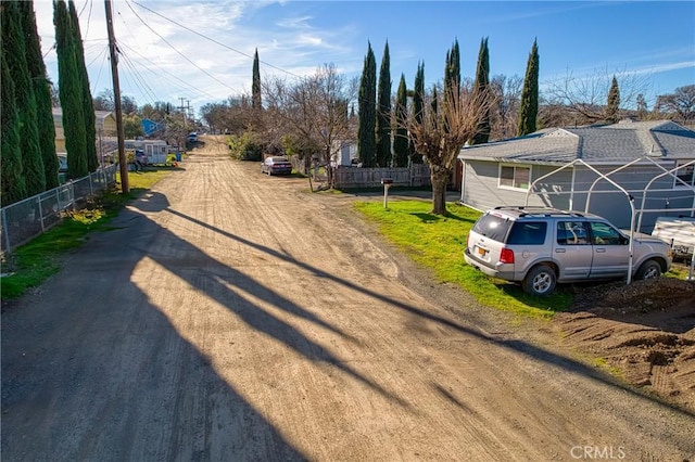 view of street